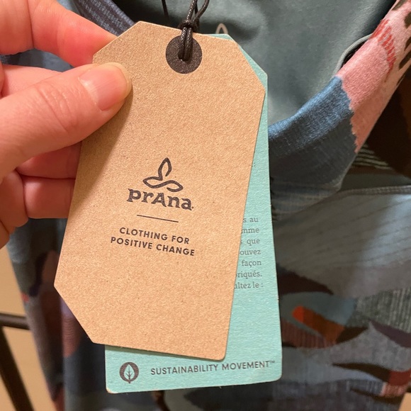 Prana Kimble printed 7/8 legging Peacock Mixer NWT - Picture 9 of 13